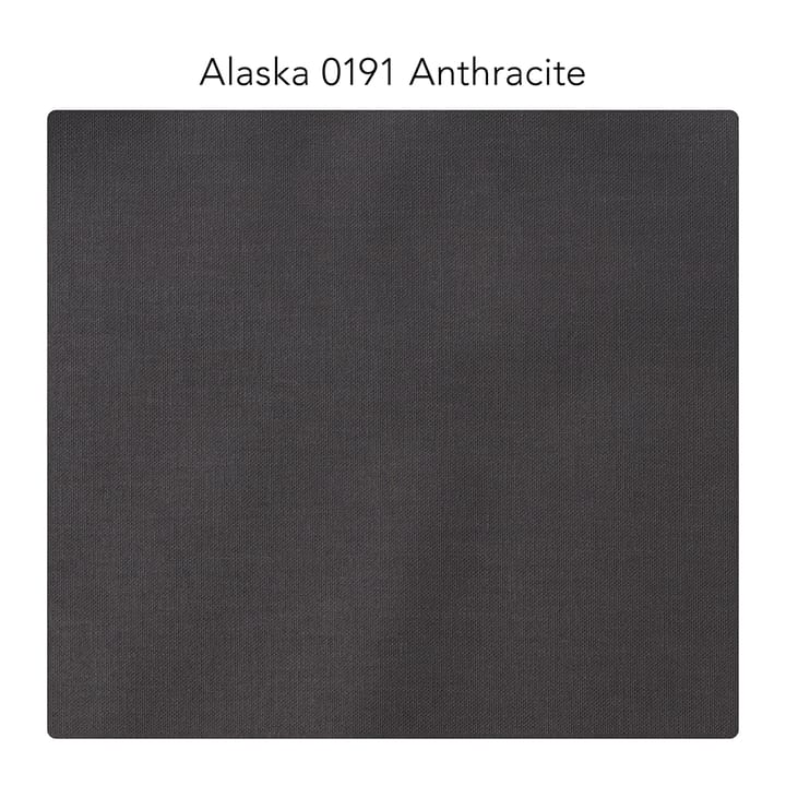 Canapé modulable Bredhult, A1 - tissu Alaska 0191 anthracite, pieds en chêne huilé blanc  - 1898