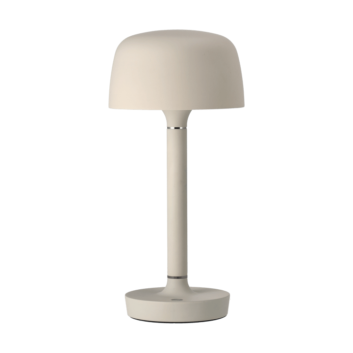 Lampe de table portable Halo 25,5 cm - Beige - Scandi Living