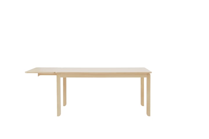 Table à manger Alfred 90x160 cm - Chêne pigmenté blanc - 1898