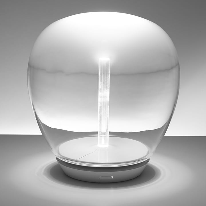 Lampe de table Empatia - transparent fumé, moyen - Artemide