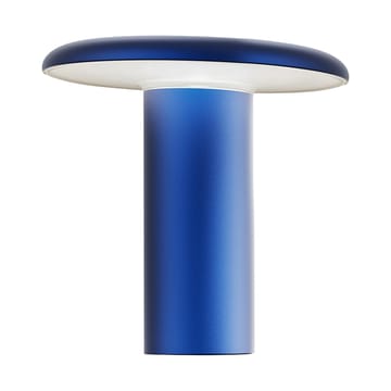 Lampe de table portable Takku de 19 cm - Anodisé bleu - Artemide
