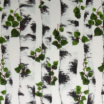 Tissu Björk fabric - noir-blanc - Arvidssons Textil