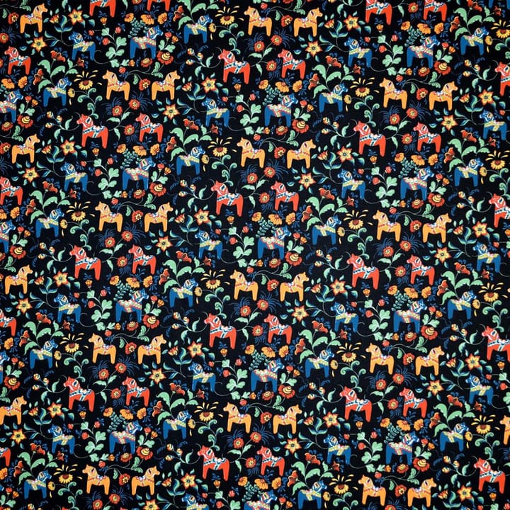 Tissu Leksand mini - noir - Arvidssons Textil