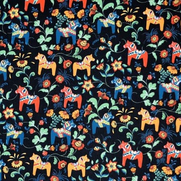 Tissu Leksand mini - noir - Arvidssons Textil