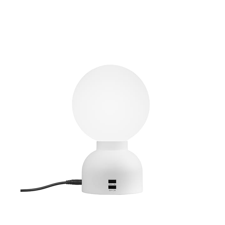Lampe de table Pluggie - blanc, opaline - Ateljé Lyktan