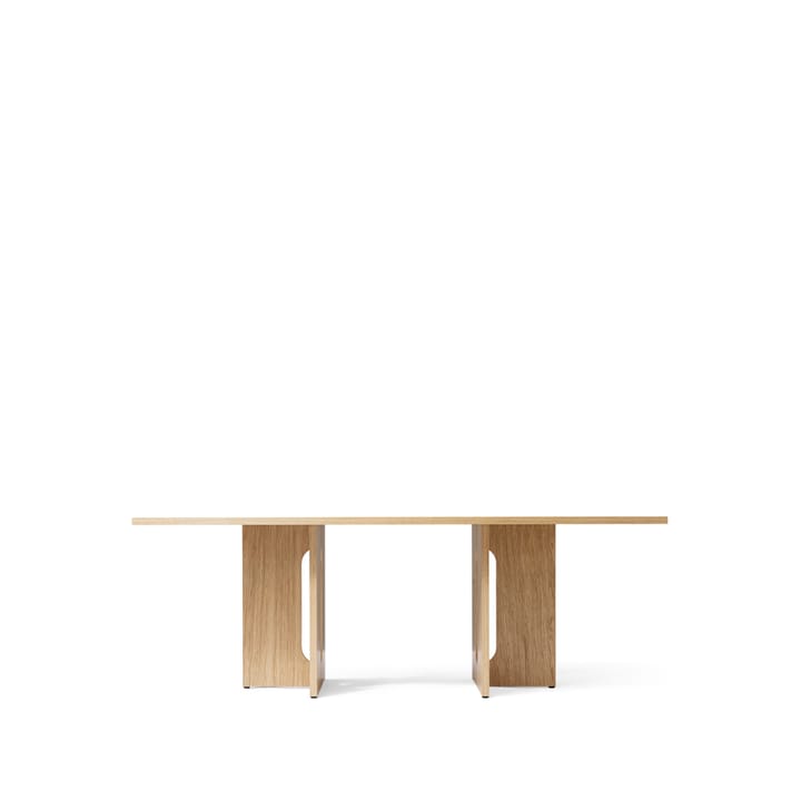 Table à manger Androgyne Rectangular - natural oak, 210x109 cm - Audo Copenhagen