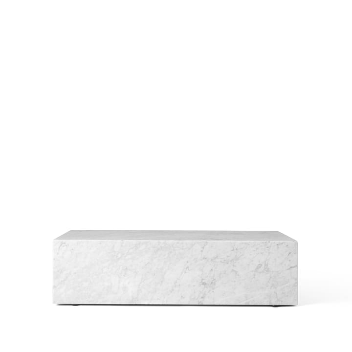 Table basse Plinth - white, low - Audo Copenhagen