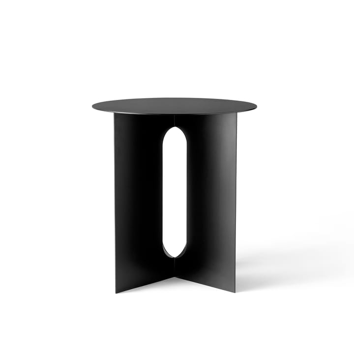 Table d'appoint Androgyne, pieds en acier - noir - Audo Copenhagen