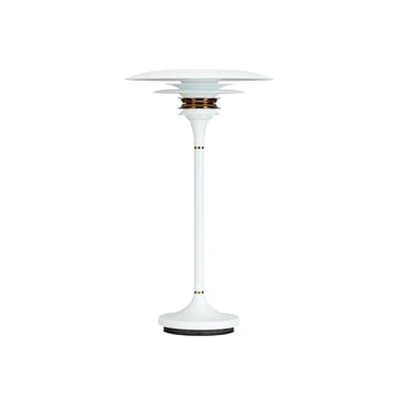 Lampe de table Diablo Ø20 cm - Blanc-laiton - Belid