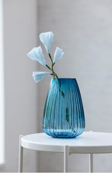 Vase Kusintha 22 cm - Bleu - Bitz