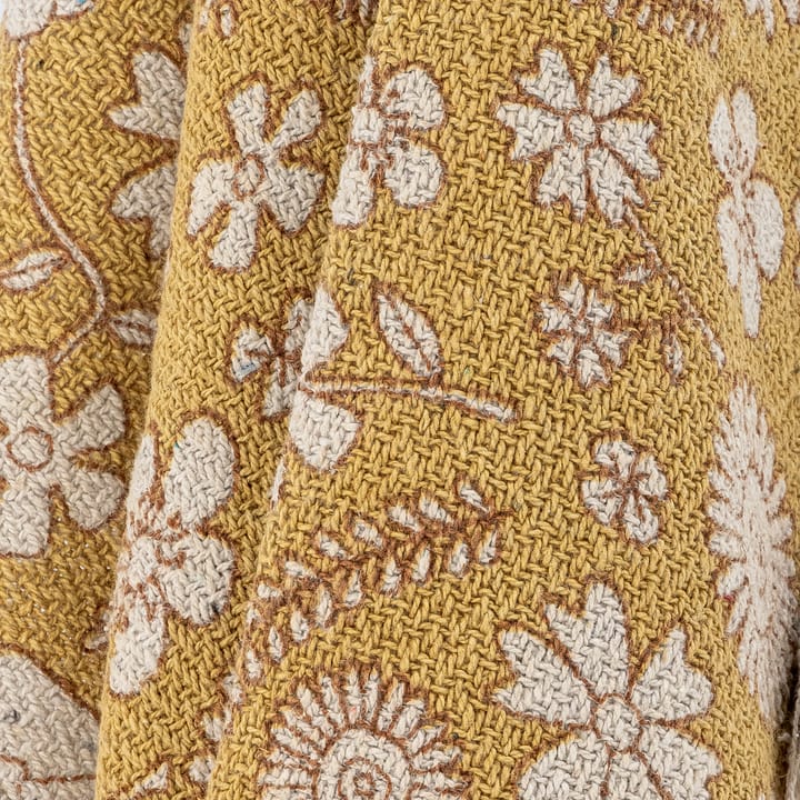 Couverture en coton Camille 80x100 cm - Jaune - Bloomingville