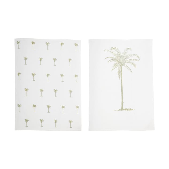 Torchon Palm 2 pièces 50 x 70 cm - undefined - Bloomingville