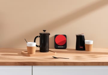 Balance de cuisine Bistro 13x15,7 cm - Noir-rouge - Bodum