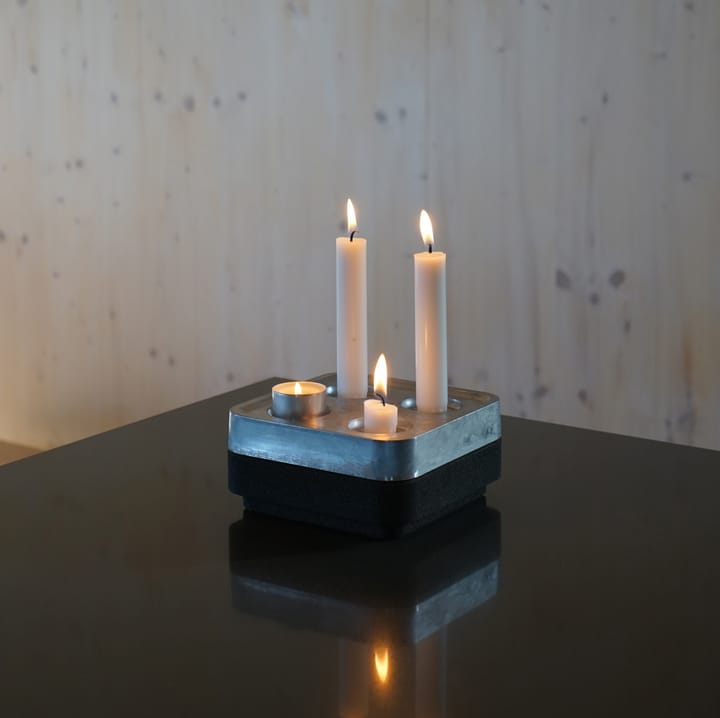 bol en liège pour les quatre chandeliers 16x16 cm - Noir - Born In Sweden