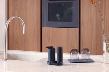 Ensemble pompe à savon et distributeur à liquide vaisselle SinkStyle - Mineral Infinite Grey - Brabantia
