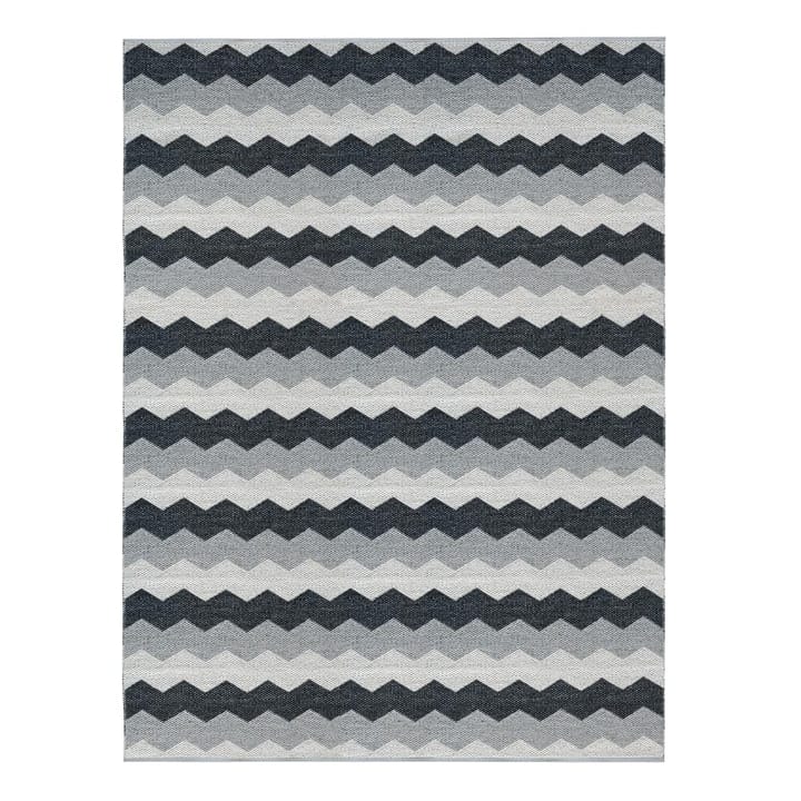 Tapis Luppio grand haze (gris-noir) - 150x200 cm - Brita Sweden