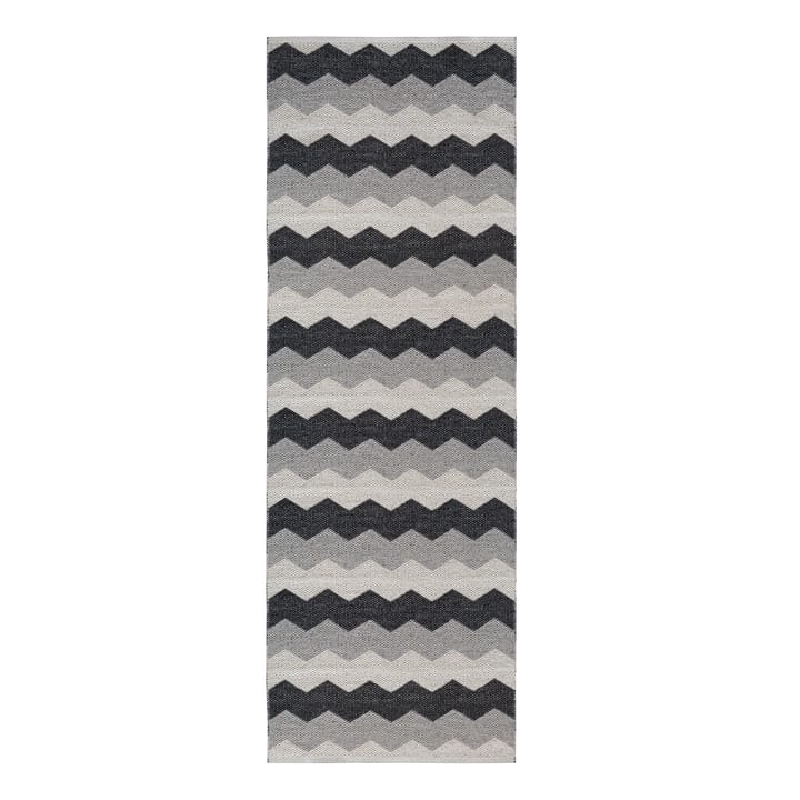 Tapis Luppio haze (gris-noir) - 70x200 cm - Brita Sweden