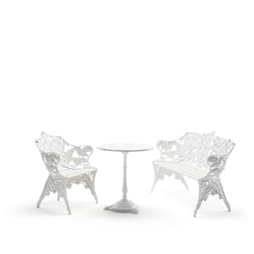 Fauteuil Classic - Pin laqué blanc, support blanc - Byarums bruk