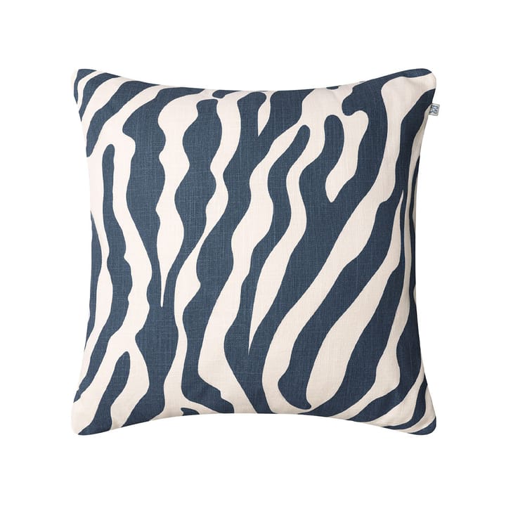 Coussin Zebra Outdoor, 50x50 - blue/off white, 50 cm - Chhatwal & Jonsson
