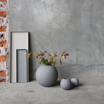 Vase Ball gris - 20 cm - Cooee Design