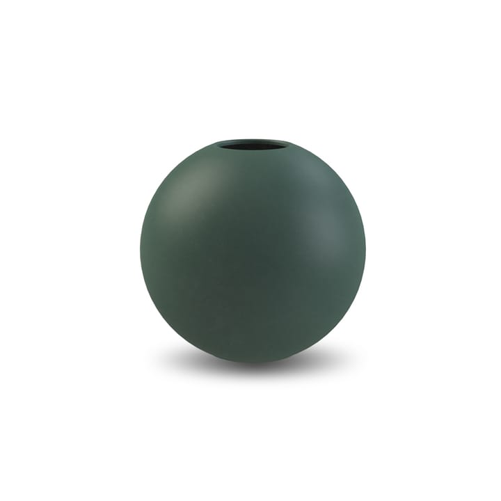 Vase vert foncé Ball - 8 cm - Cooee Design