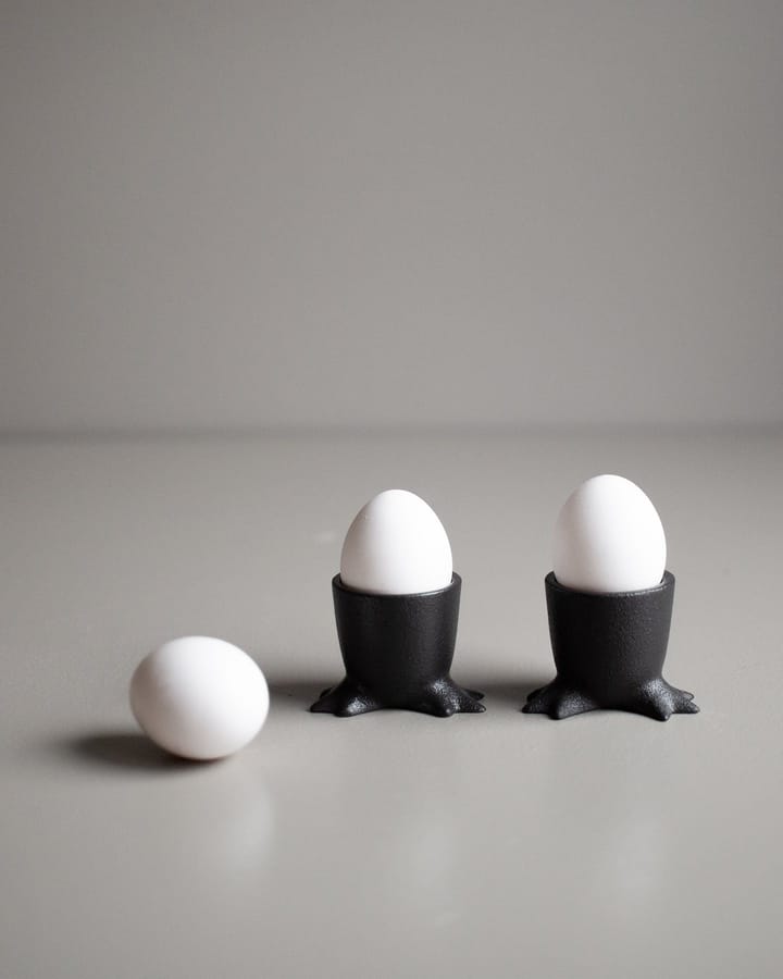 Coquetier Walking Egg - Black - DBKD