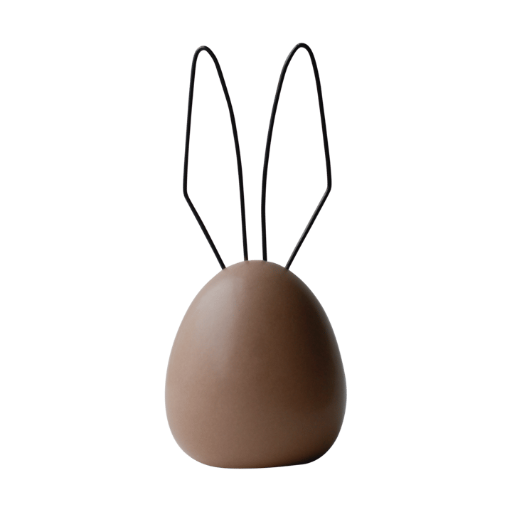 Décoration de Pâques Hare H18 cm - Nougat - DBKD
