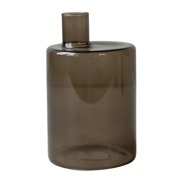 Vase en verre Pipe brown - Large - DBKD