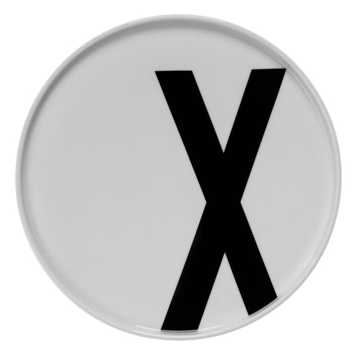 Assiette Design Letters - X - Design Letters