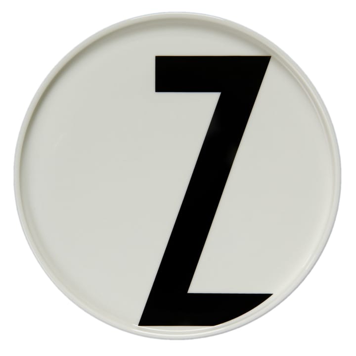 Assiette Design Letters - Z - Design Letters