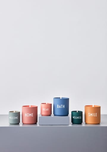Bougie parfumée Design Letters Ø8 cm - Home-nude - Design Letters