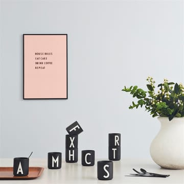 Mug Design Letters noir - I - Design Letters