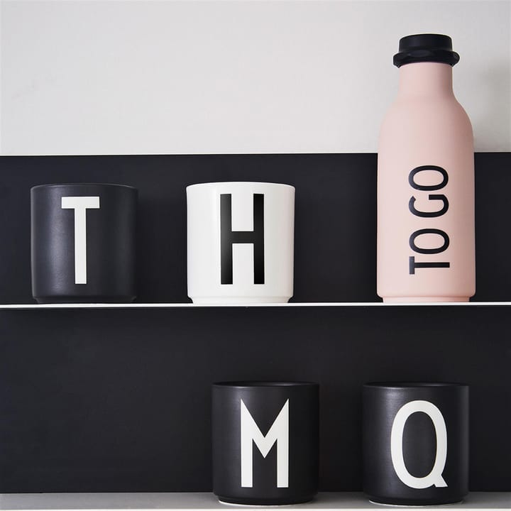 Mug Design Letters noir - M - Design Letters