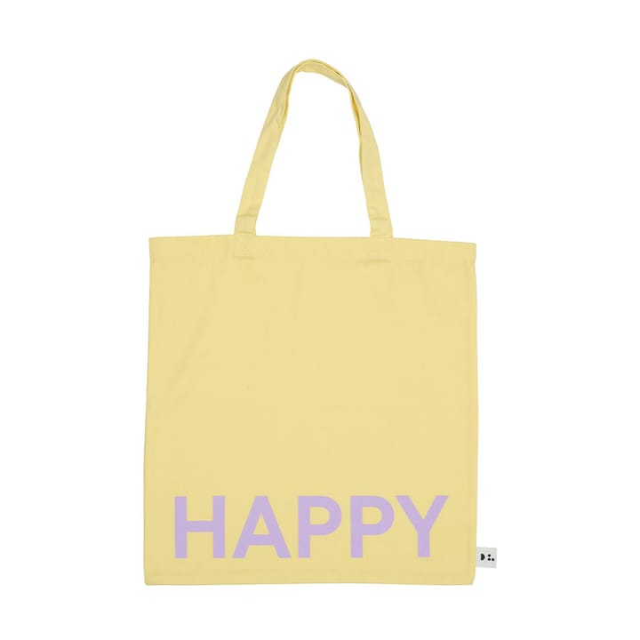 Sac Tote bag Design Letters - Yellow-pink - Design Letters