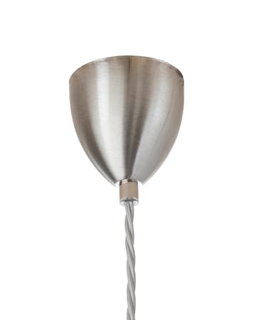 Lampe à suspension Rowan Chrystal Ø 28 cm - Small check avec câble argenté - EBB & FLOW