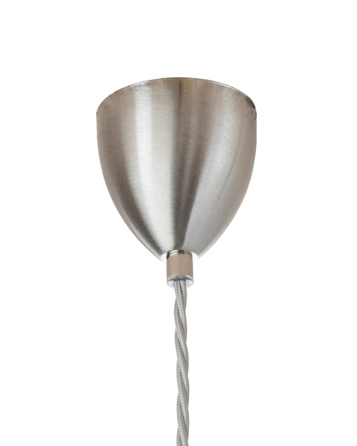 Lampe à suspension Rowan Chrystal Ø 28 cm - Small check avec câble argenté - EBB & FLOW