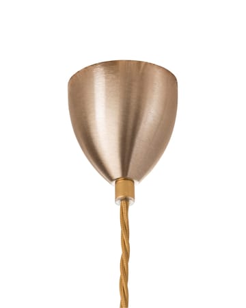 Lampe à suspension Rowan L, Ø 28 cm - chestnut brown - EBB & FLOW