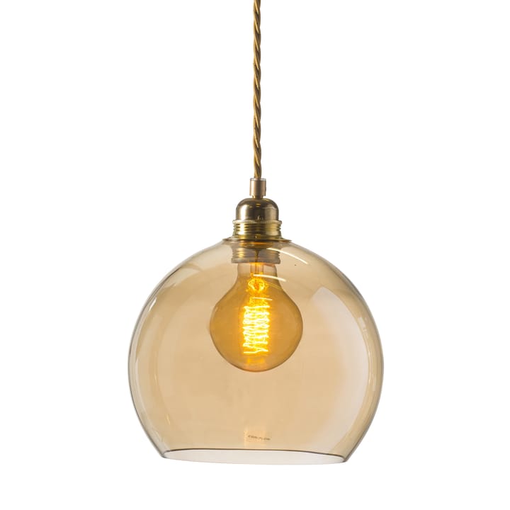 Lampe à suspension Rowan M, Ø 22 cm - golden smoke - EBB & FLOW