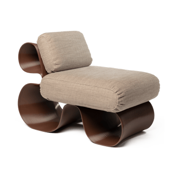 Chaise longue Eel - Chocolate - Ekbacken Studios