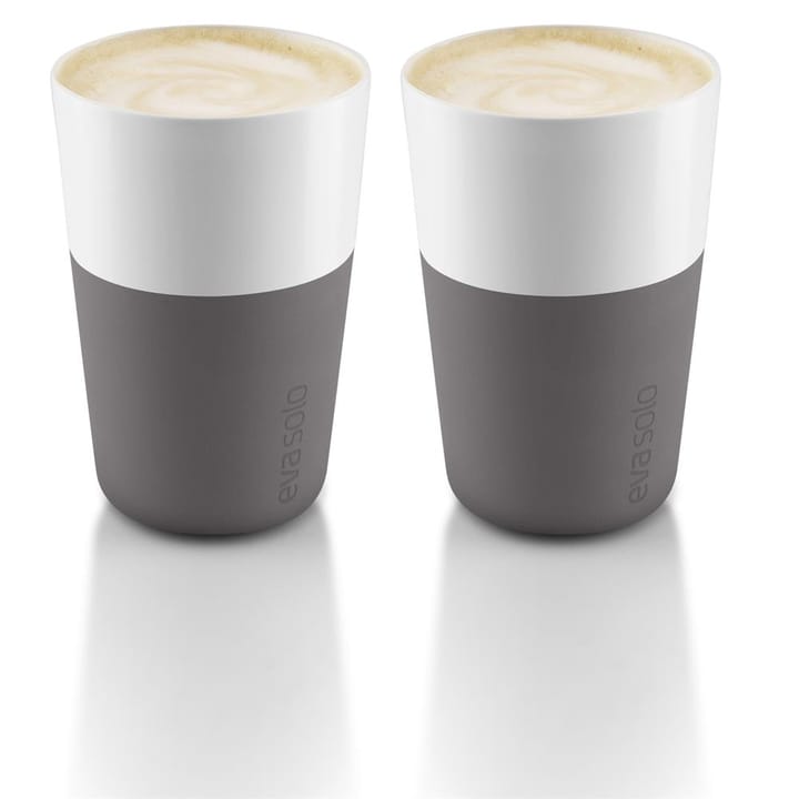 Mug à café latte Eva Solo, lot de 2 - Elephant grey - Eva Solo
