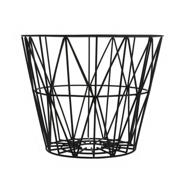 Panier Wire noir - moyen 50x40 cm - ferm LIVING