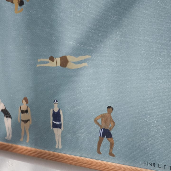 Poster Swimmers - 50x70 cm - Fine Little Day