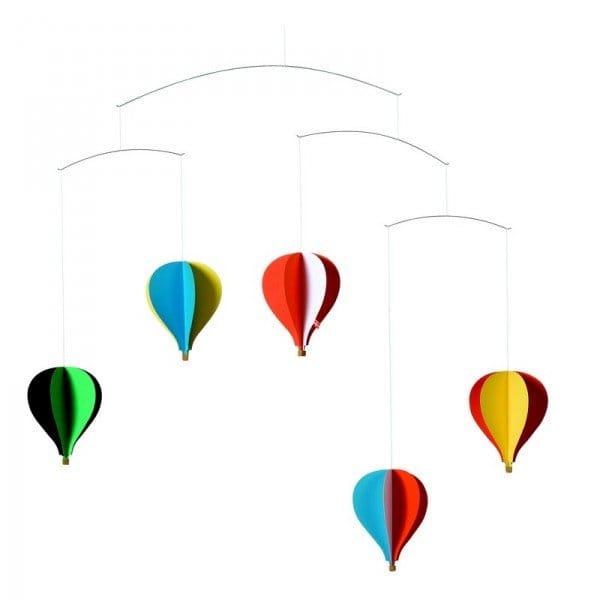 Mobile en carton Balloon 5 - multicolore - Flensted Mobiles