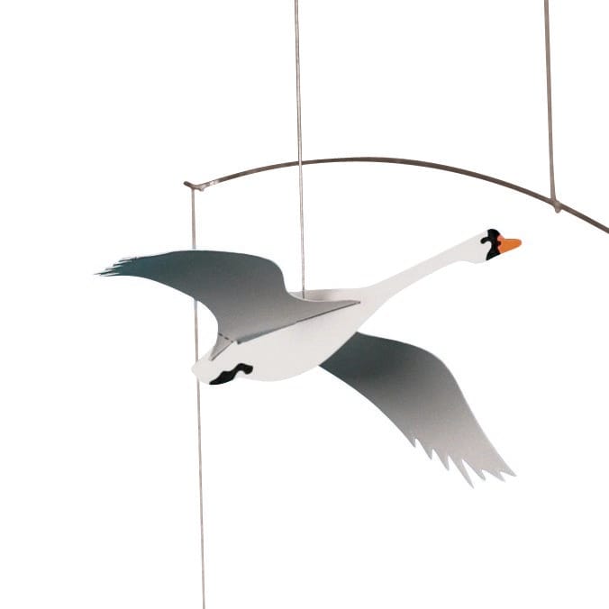 Mobile Scandinavian swans - multicolore - Flensted Mobiles