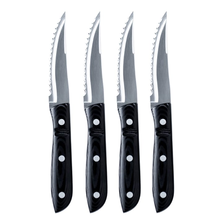 Couteau à viande Old Farmer XL Micarta - lot de 4 - Gense