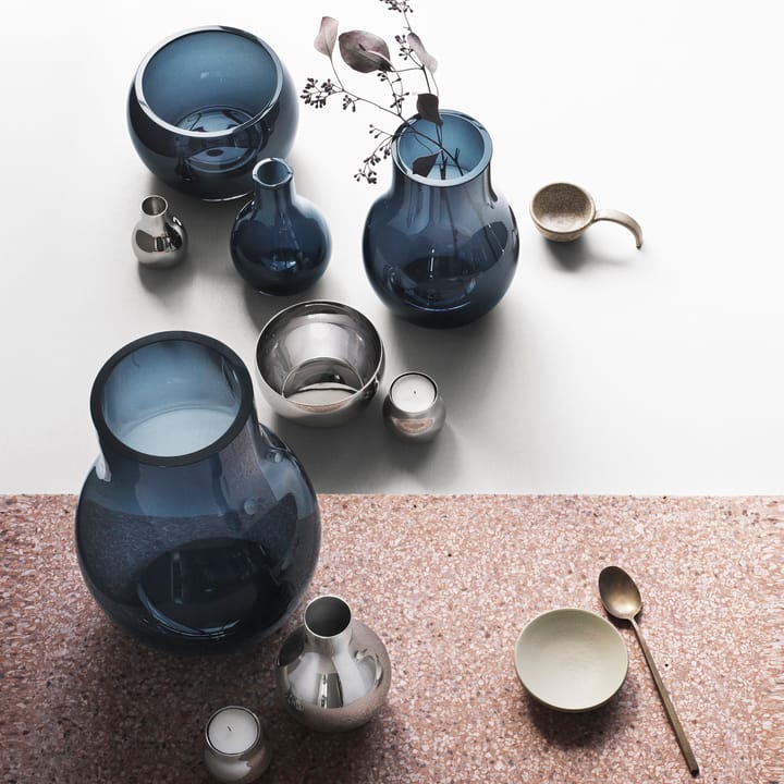 Vase en verre Cafu bleu - moyen, 30 cm - Georg Jensen