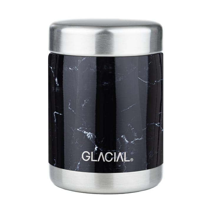 Boîte alimentaire isotherme Glacial 350 ml - Black marble - Glacial