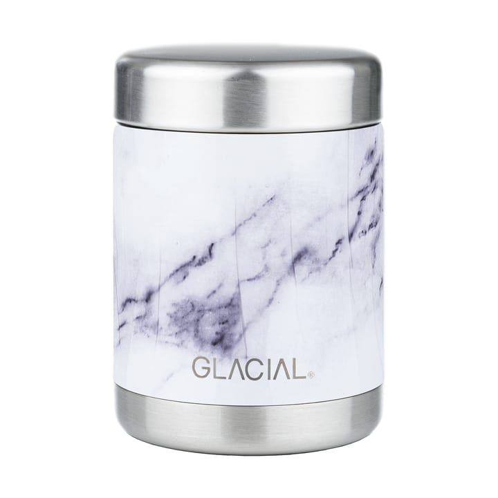 Boîte alimentaire isotherme Glacial 350 ml - White marble - Glacial