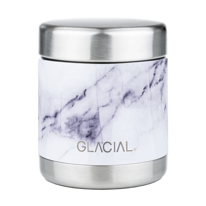 Boîte alimentaire isotherme Glacial 450 ml - White marble - Glacial