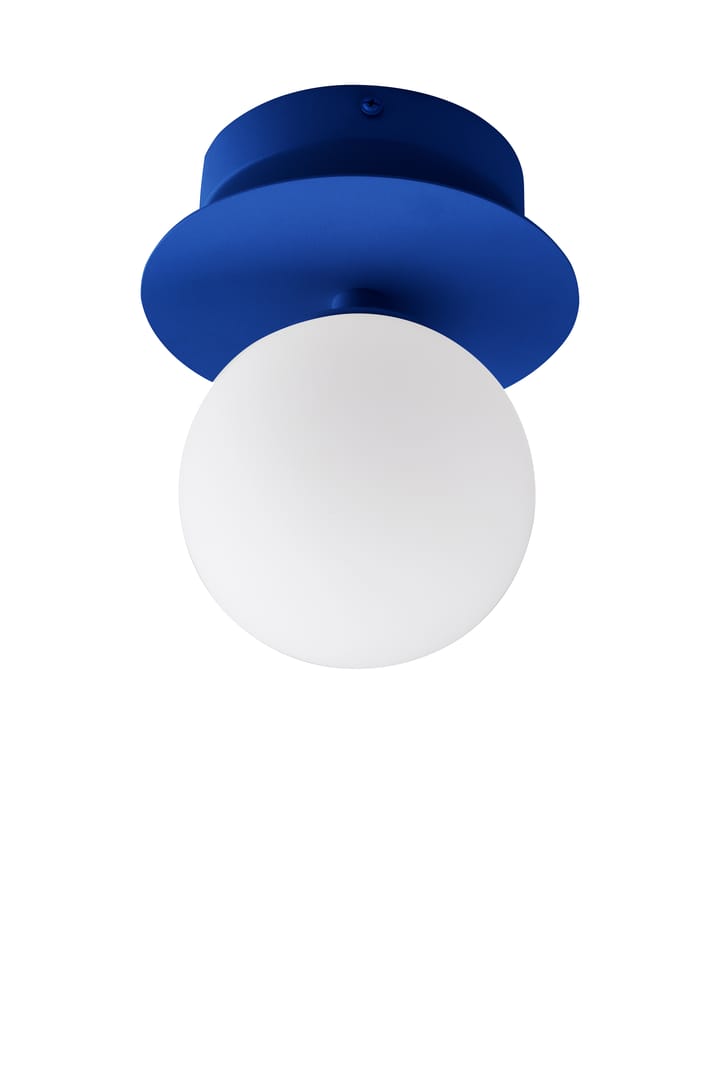 Applique murale/Plafonnier Art Deco IP44 - Bleu-Blanc - Globen Lighting